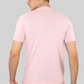 Light Pink Half Sleeve Flat Knit round neck T-Shirt