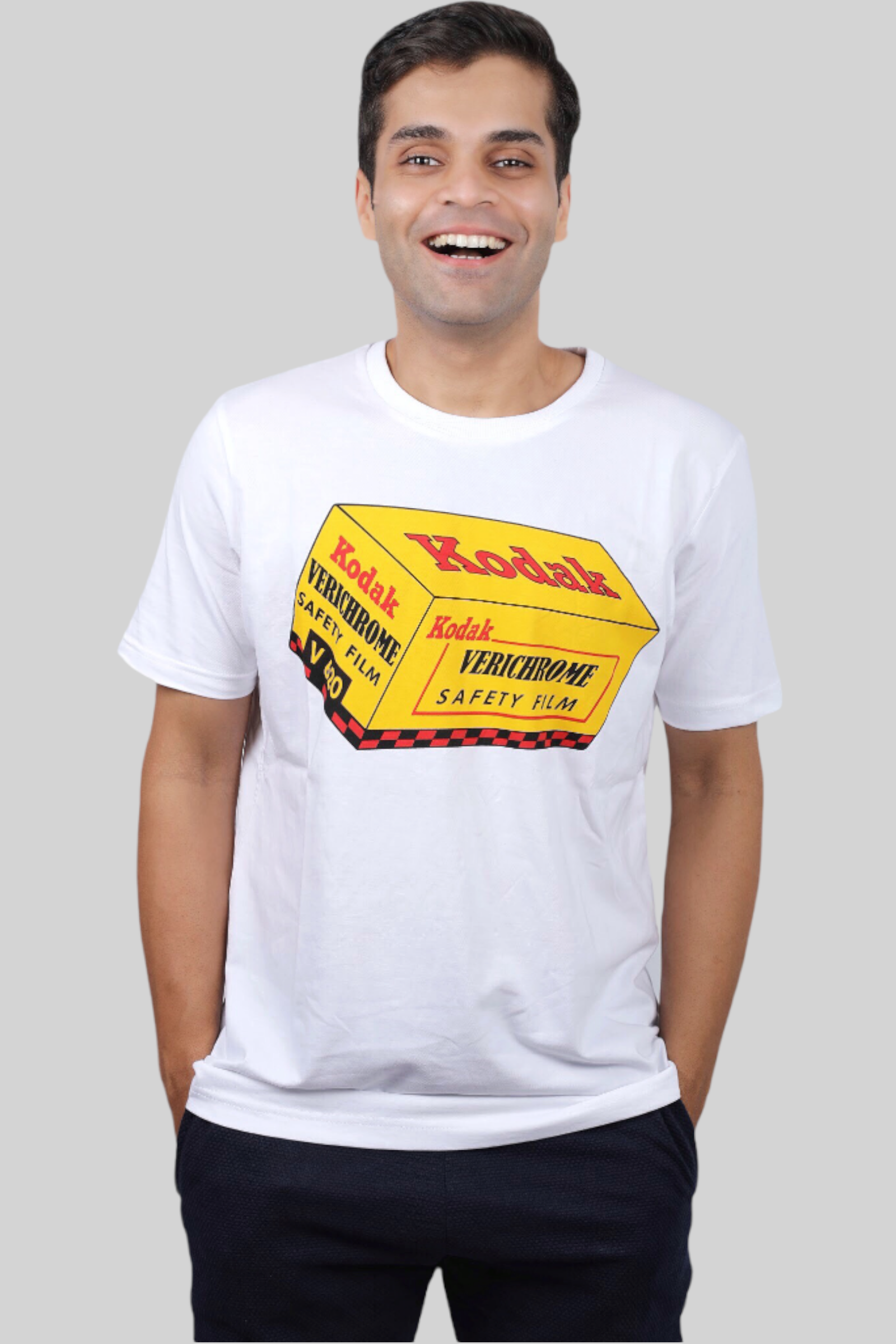 Kodak Printed Cotton T-shirt for men