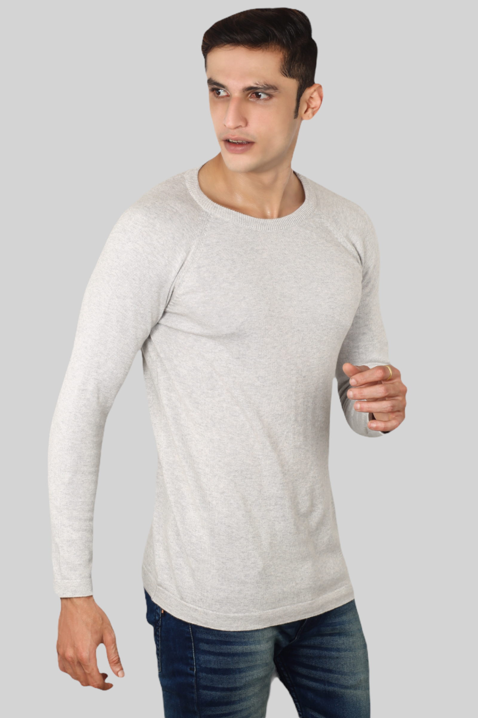 Acru Flat Knit Full Sleeve T-shirt