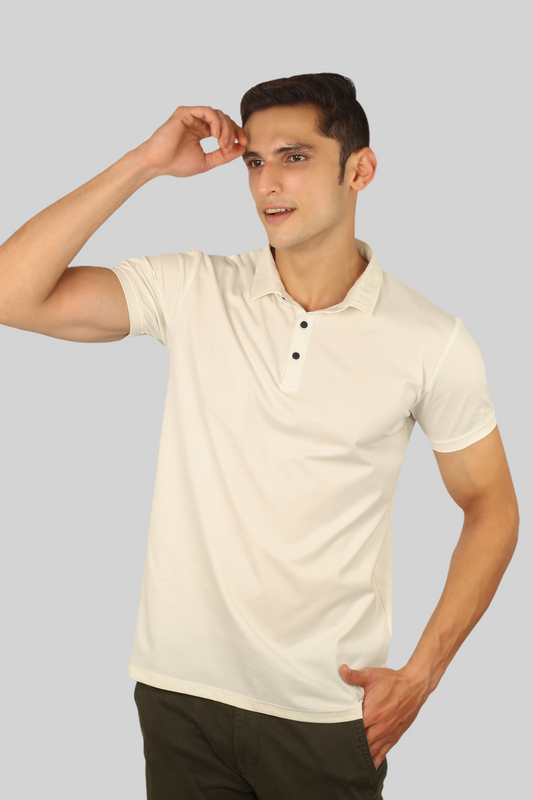 Off White Classic Fine Italian  Collar T-shirt mens