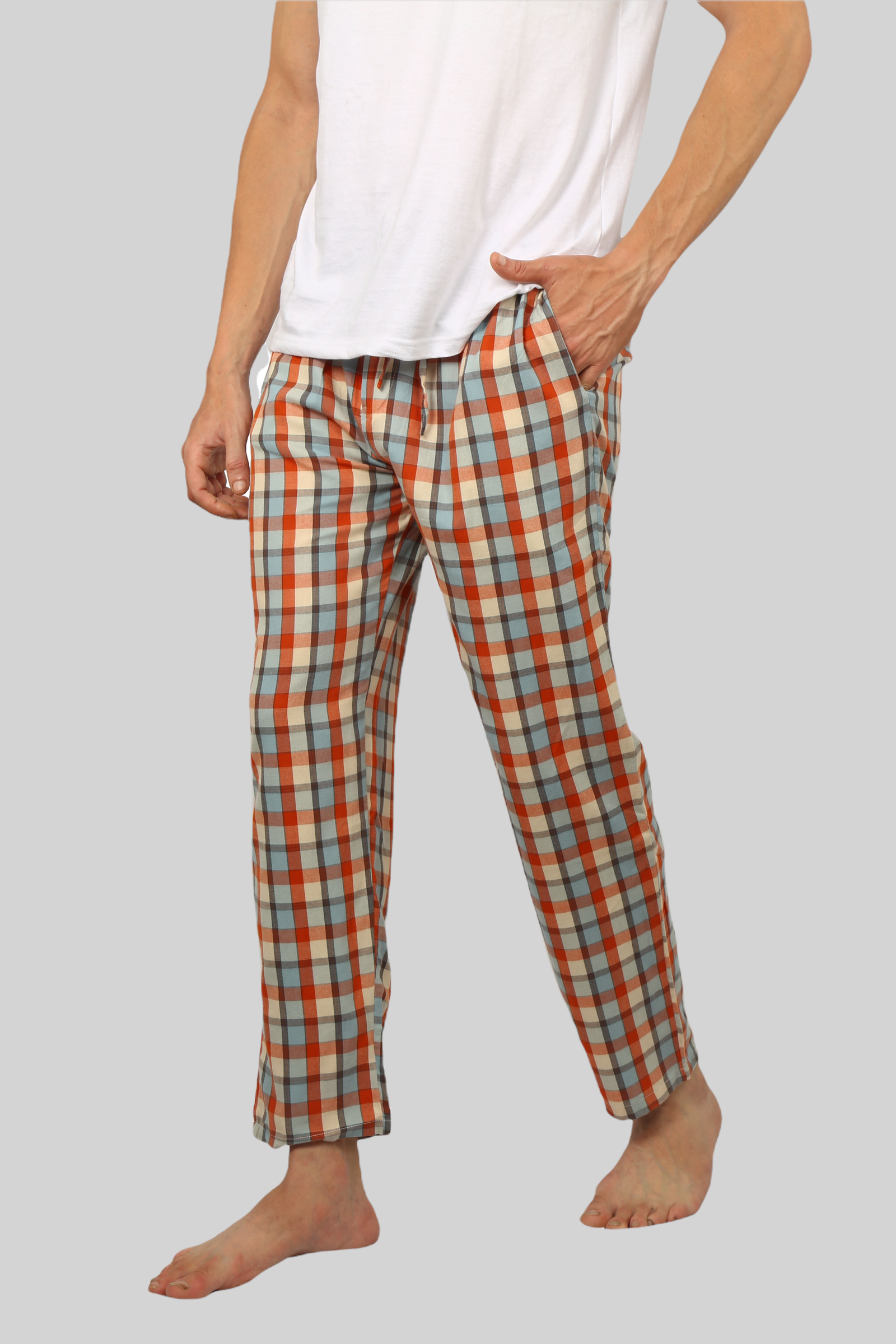 Orange pajamas discount