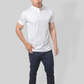 White Classic Fine Italian  Collar T-shirt mens